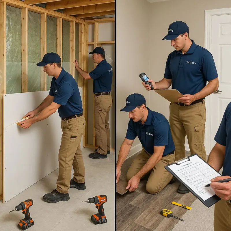 Repairs and Reconstruction process in Binghamton, NY